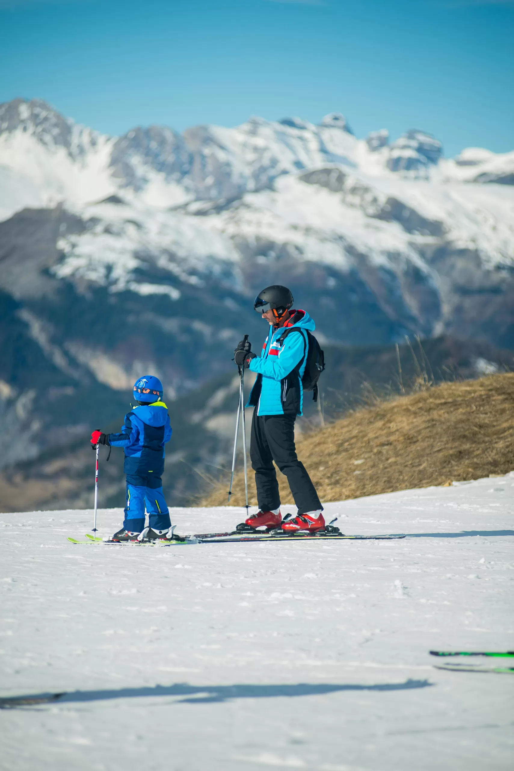 Getting your kids skiing